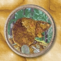 A. BEAVER PATCH - EMBROIDERED
