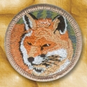 FOX PATCH - EMBROIDERED