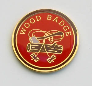 WB2 - WOOD BADGE PIN