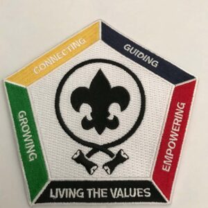 LV5 - 5" Living The Values Patch 2020