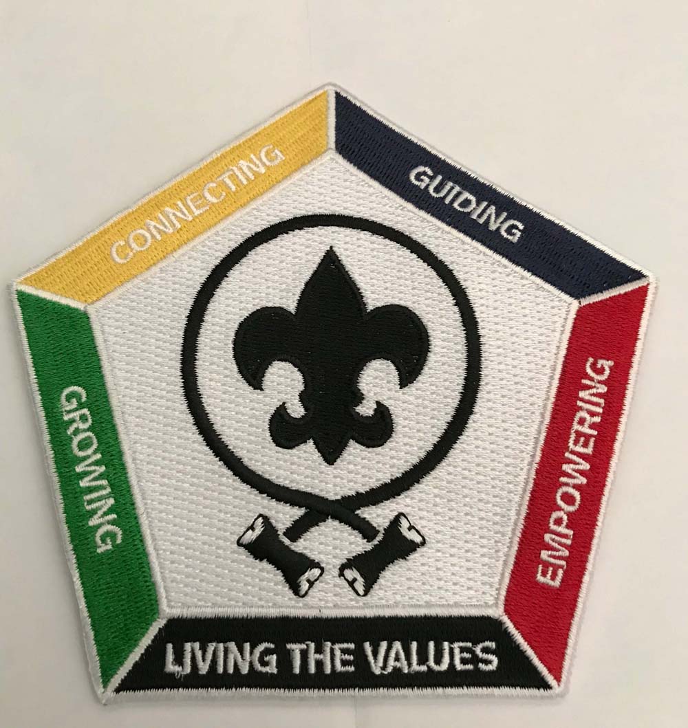 LV5 - 5" Living The Values Patch 2020