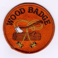 WB1 - WOOD BADGE PATCH