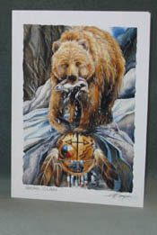Bear Clan Art Card