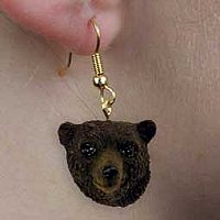 Bear Hanging Earrings