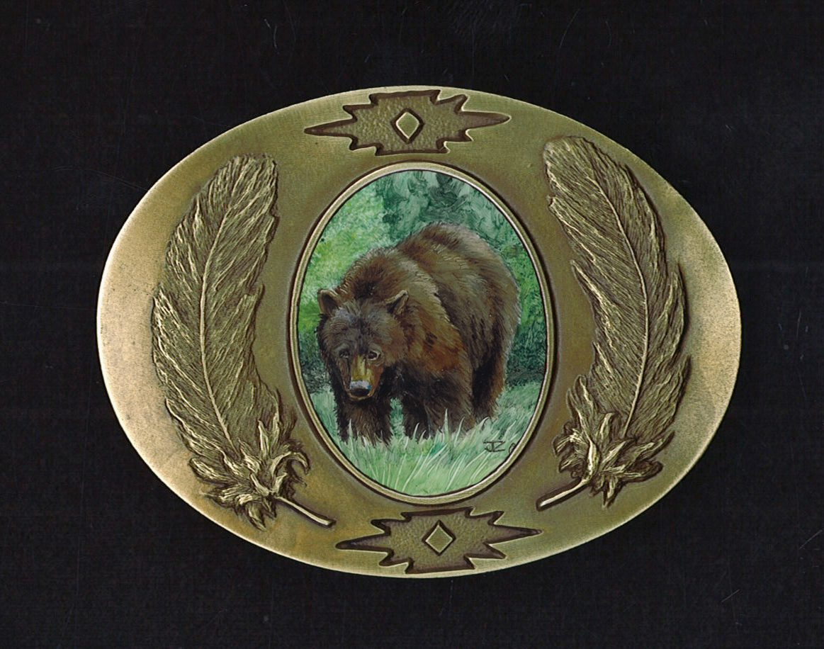 Brown Bear - Feather Bronze