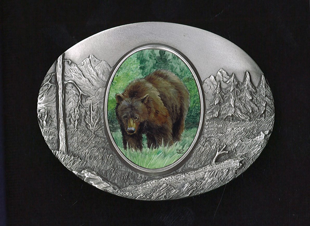 Brown Bear - Forest Pewter