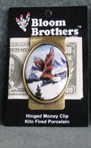 Eagle Money Clip Soaring Bronze