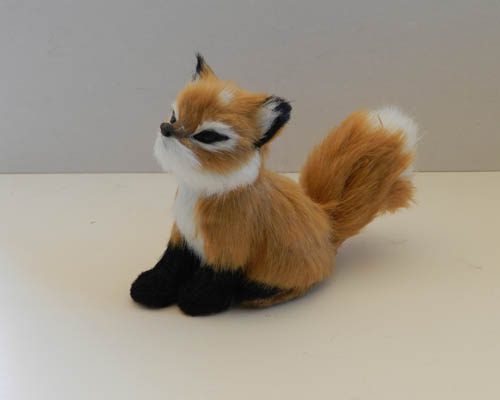 Furry Fox facing left