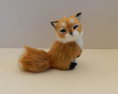 Furry Fox facing right