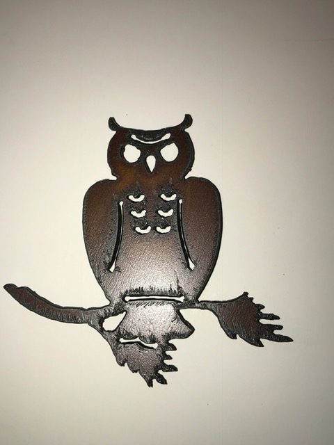 Iron Owl Magnet