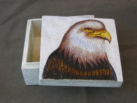 Marble Eagle Box - Medium