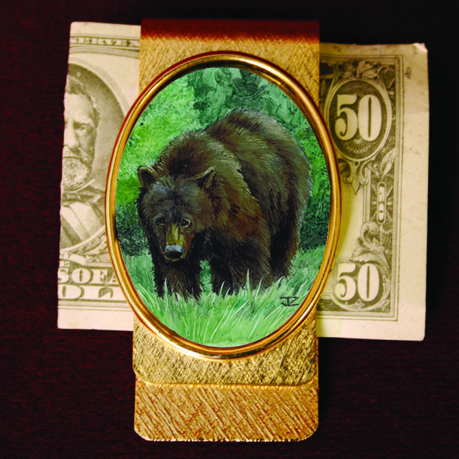 Wilderness buckle and Money clip empty