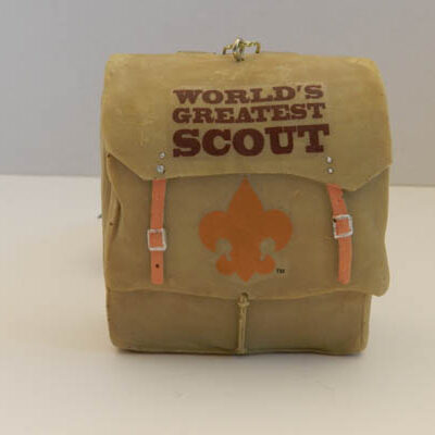 1. BOY SCOUT BACK PACK ORNAMENT