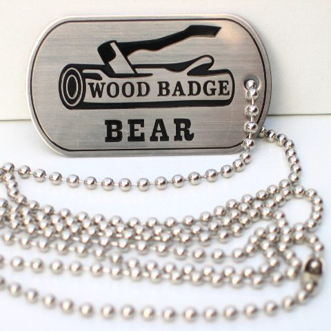 Bear Dog Tag