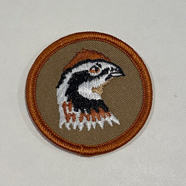 BOBWHITE PATCH - BROWN BOARDER