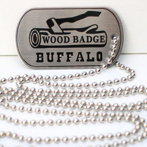 Buffalo Dog Tag