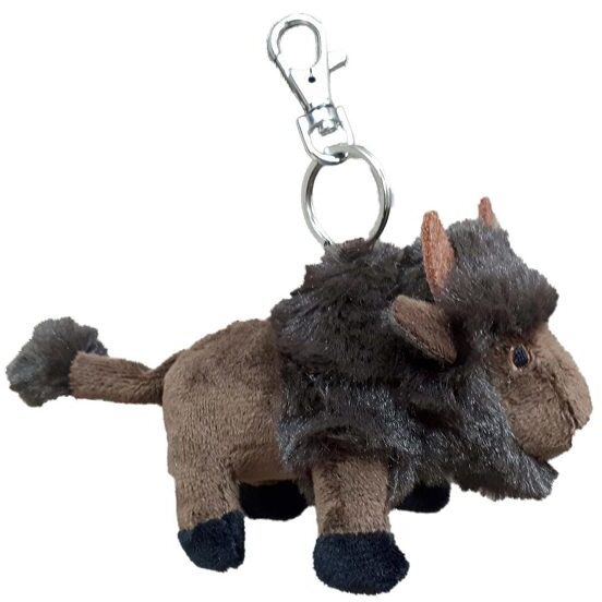 Buffalo Keychain Plush