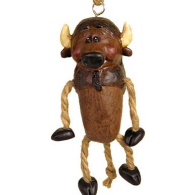 Dangly Buffalo Ornament