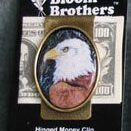 Eagle Head Money Clip bronze