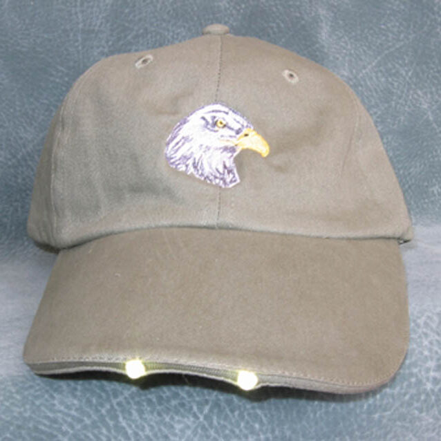 C. EAGLE HEAD HAT WITH L.E.D.