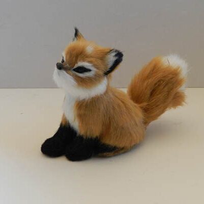 Furry Fox facing left