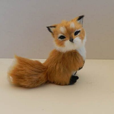 Furry Fox facing right