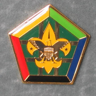 LV4 - 1" LIVING THE VALUES PIN