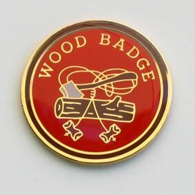 WB2 - WOOD BADGE PIN