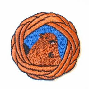 A. 2" WOGGLE BEAVER PATCH