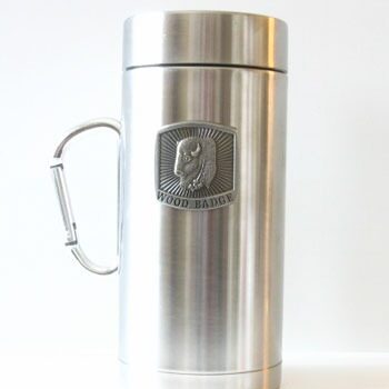 G. BUFFALO TRAVEL MUG WITH CARIBINER HANDLE