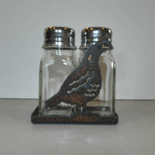 Iron Bobwhite Salt & Pepper