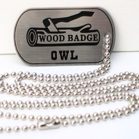 Owl Dog Tag