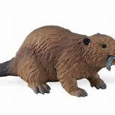 PLASTIC BEAVER FIGURINE