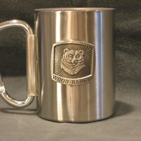 F. SIERRA MUG WITH BEAR MEDALLION